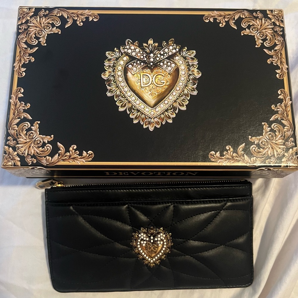 NWT - Dolce & Gabbana Large Devotion Cardholder